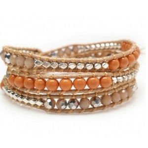 New Handmade Katie Soleil 3 Wrap Bracelet Hairband